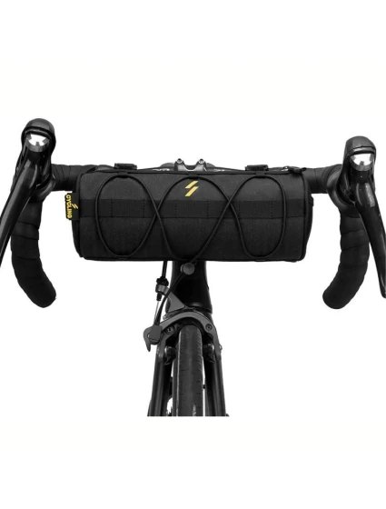 Brašna na kolo na řídítka Rockbros, černá trubka