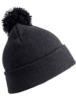 RC Dětská pletená čepice s bambulí 28. black model 22424523 - Result Headwear RC Dětská pletená čepice s bambulí 28. black model 22424523 - Result Headwear