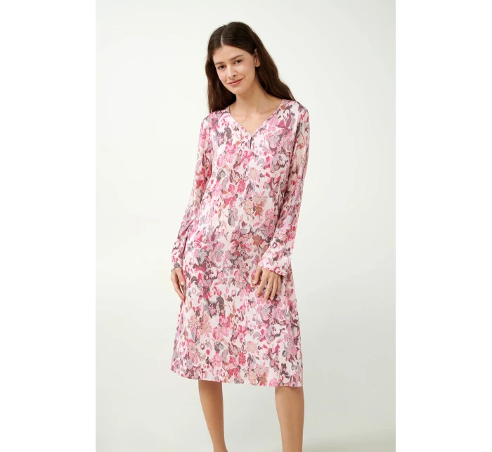 Vamp - Květinová noční košile 21043 - Vamp