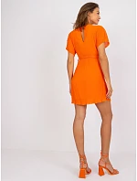 Šaty DHJ SK 9651 1.20 oranžová Šaty DHJ SK 9651 1.20 oranžová