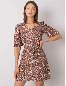 Šaty LK SK 508079.47P hnědá