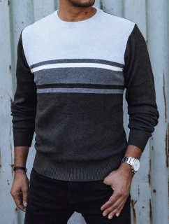 Pánský šedý svetr FashionStreet WX2204