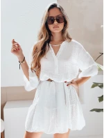Letní mušelínové šaty LYVONNE white FashionStreet EY2613