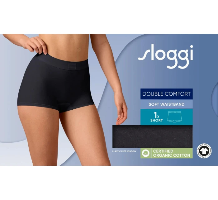 sloggi Double Comfort T Short - BLACK - SLOGGI BLACK - SLOGGI