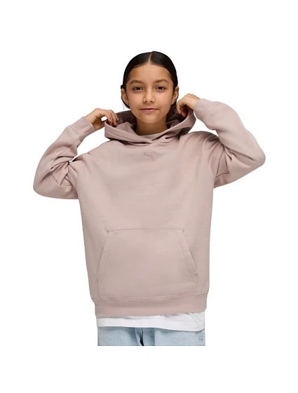 Dětská mikina ESS Cat Logo Relaxed Hoodie pink 89 model 22068595 - Puma