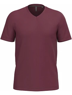 K 357 Pánské tričko s výstřihem do V model 22507659 wine - Kariban