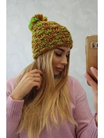 Fiona fleecová čepice zelená model 18751237 - K-Fashion Fiona fleecová čepice zelená model 18751237 - K-Fashion