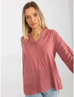 Halenka D73761M11081A tmavě růžová Halenka D73761M11081A tmavě růžová