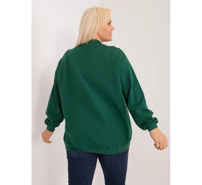 Mikina RV BL 6299.11 tmavě zelená