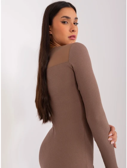 Šaty RV SK 9217.57P hnědá