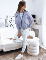 Dámská bunda bomber SISI fialová FashionStreet TY3426