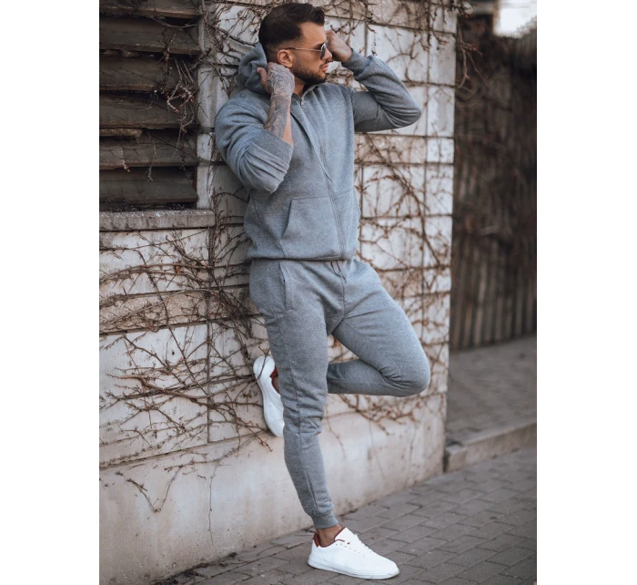 FashionStreet pánské tmavě šedé tepláky AX0735 FashionStreet pánské tmavě šedé tepláky AX0735