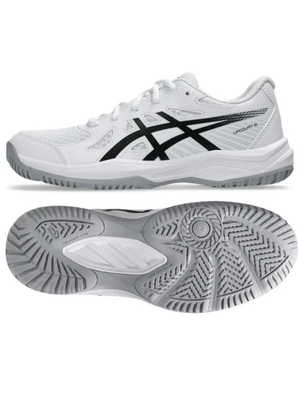 Asics Upcourt 6 GS Jr volejbalová obuv 1074A045 101 Asics Upcourt 6 GS Jr volejbalová obuv 1074A045 101