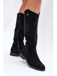 Na Plochém Podpatku S Vzorem Černé model 21685054 - S.Barski