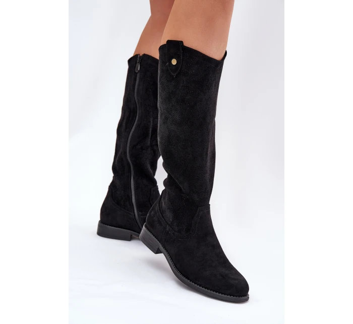 Na Plochém Podpatku S Vzorem Černé model 21685054 - S.Barski