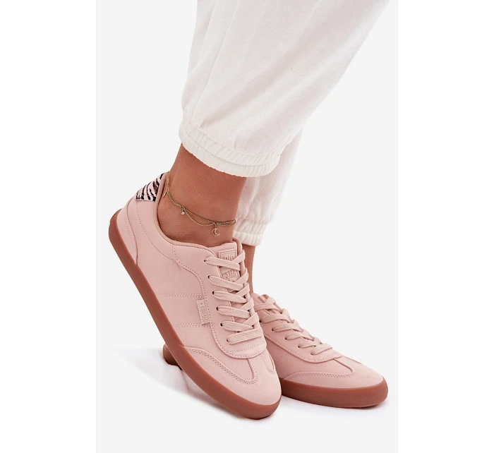 Dámské tenisky z Big Star Růžové model 22040032 - Big Star Shoes