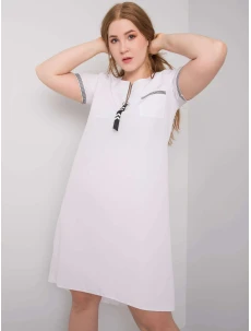 Šaty LK SK 506827.45 bílé