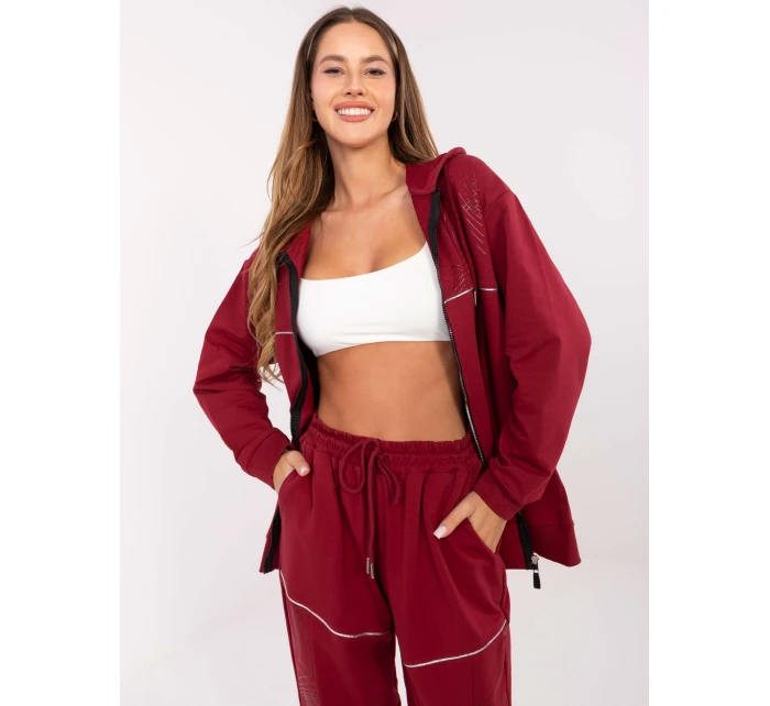 Komplet RV KMPL model 21399599 bordowy - FPrice