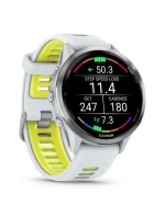 Sportovní hodinky Garmin Forerunner 970 Whitestone/Amp Yellow Sportovní hodinky Garmin Forerunner 970 Whitestone/Amp Yellow