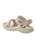 dámské boty na suchý zip sandály na léto na model 22071678 light beige cream dámské - Lee Cooper