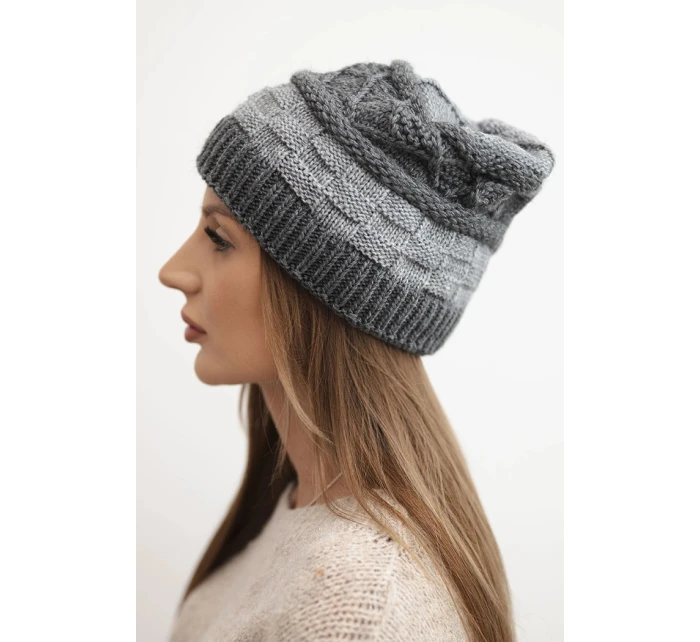 Čepice s rolováním Magda K293 camel