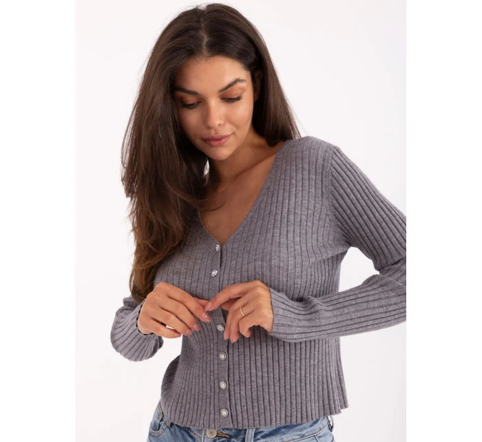 Jumper PM SW R1639.27 tmavě šedý Jumper PM SW R1639.27 tmavě šedý