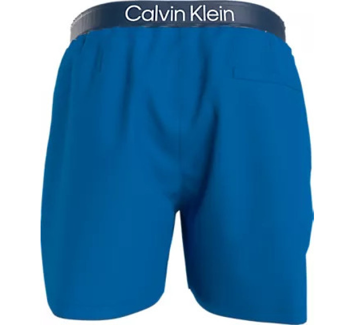 Pánské plavky Tkaný spodní díl MEDIUM DRAWSTRING KM0KM00945CZV - Calvin Klein