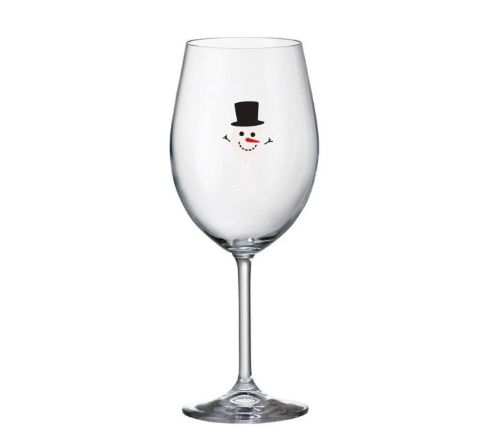 SNĚHULÁČEK - čirá sklenice na víno 350 ml SNĚHULÁČEK - čirá sklenice na víno 350 ml