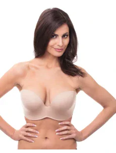 Hladká podprsenka bez ramínek WONDERBRA ULTIMATE STRAPLESS BRA - WONDERBRA - tělová