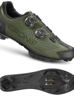 buty MTB model 21845189 zielone 44 kompozyt - Crono