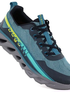 Pánské modré sportovní polobotky model 22115995 - Bugatti