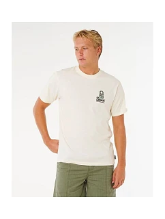 Pánské tričko RIP CURL Vaporcool Search Stack Tee, bílé