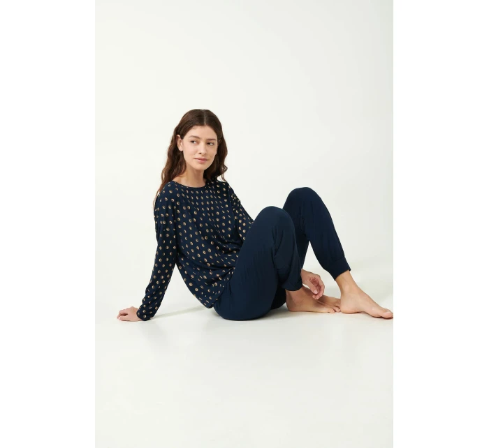 Vamp - Pyžamo se zlatým potiskem 21013 - Vamp