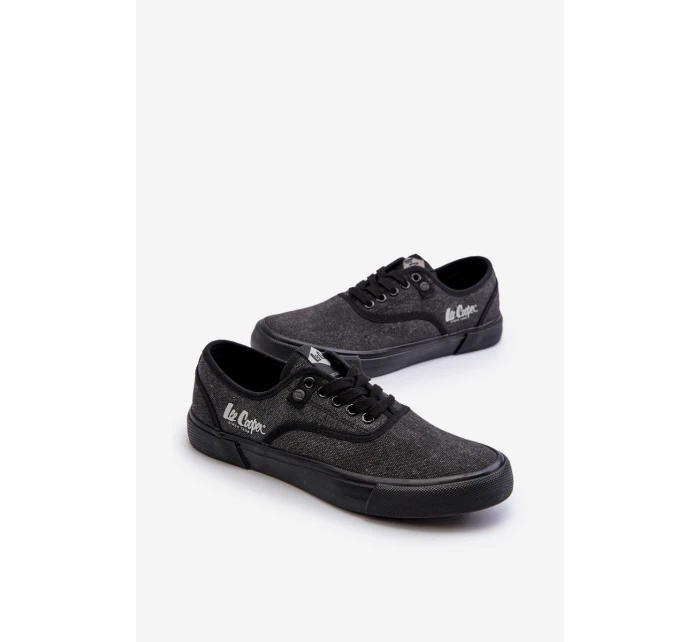 Pánské tenisky model 21657760 Černé - Lee Cooper Pánské tenisky model 21657760 Černé - Lee Cooper