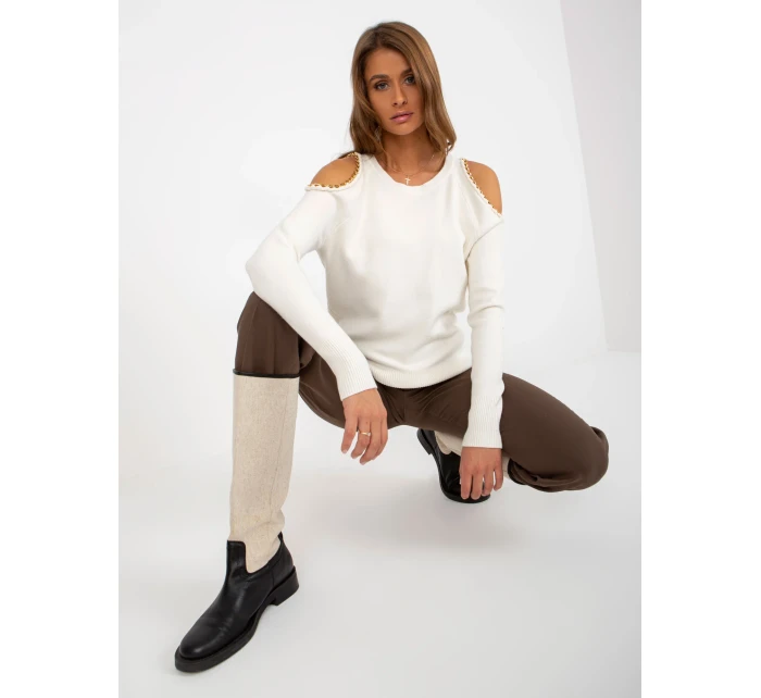 Svetr EM SW J51835.60P ecru