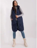 Dámská vesta model 20119638 tmavě modrá - Sublevel