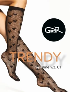 YASMINE KNEE SOCKS 01- Podkolenky