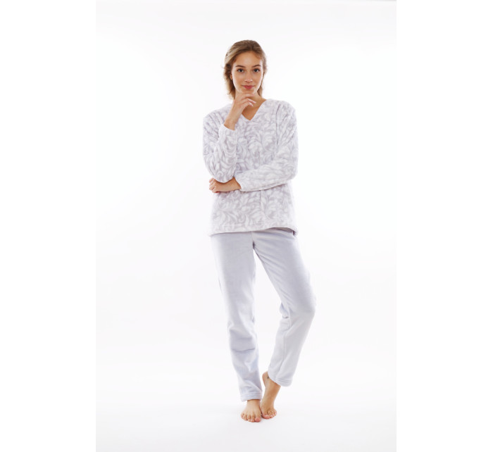 FLORA 6456 teplé pyžamo - Vestis