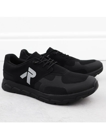 Pánská černá sportovní obuv Rieker 09100-00