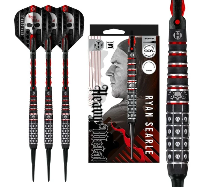 Šipky Harrows RYAN SEARLE SERIES 3 90% softip Šipky Harrows RYAN SEARLE SERIES 3 90% softip