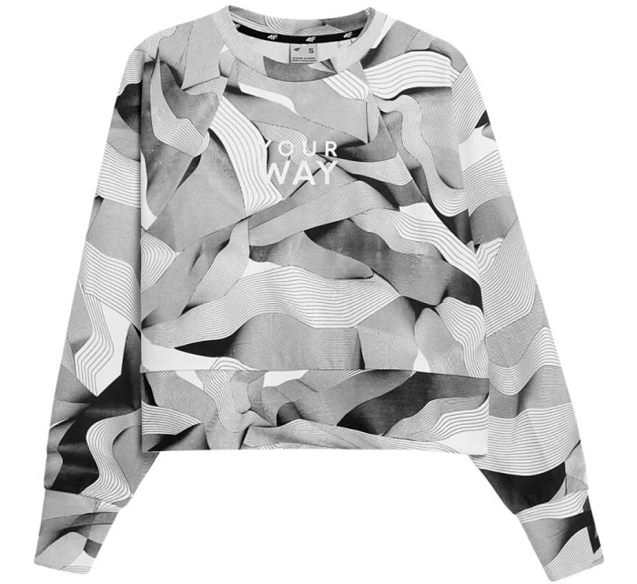 Dámská mikina W H4Z21 BLD021 90A - 4F