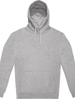 B&C ID.223 Hoodie Unisex mikina s kapucí 01.I223 sport grey