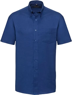 Russell Athletic 933M Košile Oxford s krátkým rukávem 11.933M bright royal