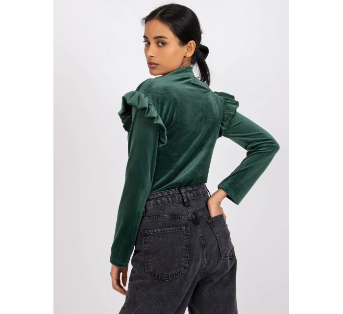 Halenka DHJ BZ 6533B.85 tmavě zelená