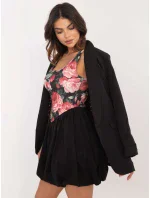 Šaty DHJ SK  černá a růžová model 20556882 - FPrice