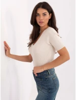 Sweter PM SW B model 21334855 jasny beżowy - FPrice