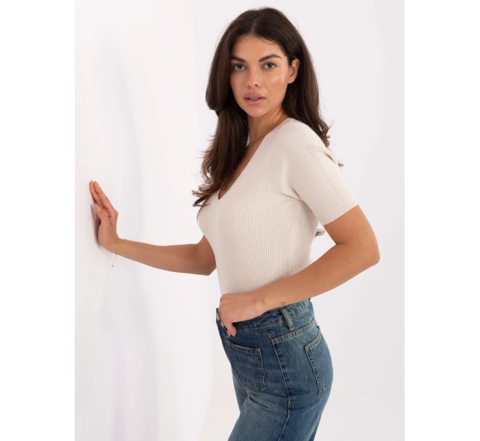 Sweter PM SW B model 21334855 jasny beżowy - FPrice