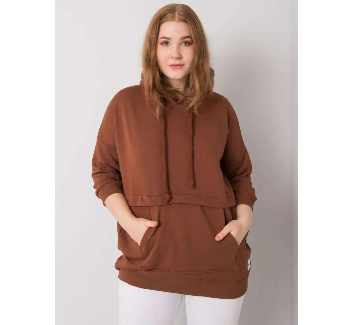 Halenka RV BL 6917.74P tmavě hnědá Halenka RV BL 6917.74P tmavě hnědá