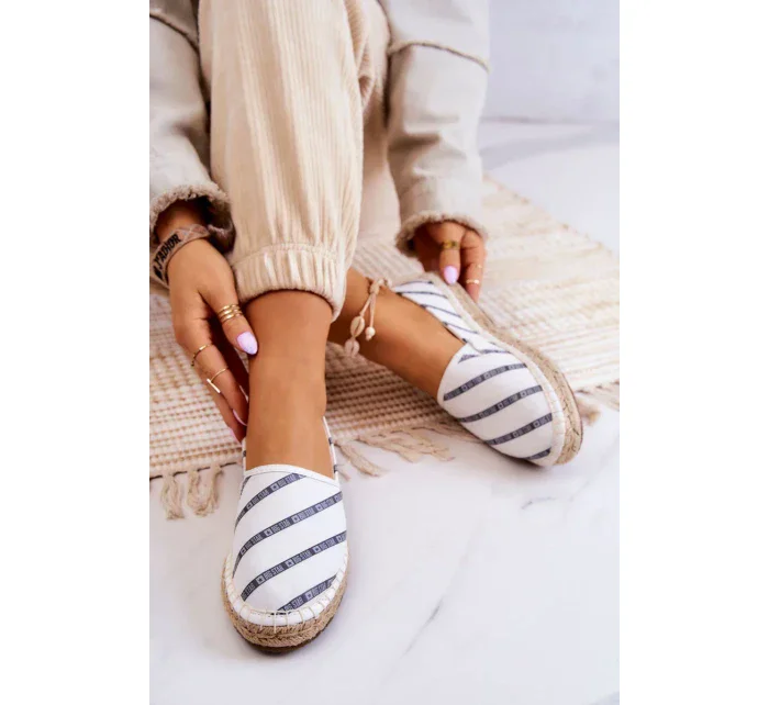 Dámské klasické espadrilky Big Star - bílé Dámské klasické espadrilky Big Star - bílé