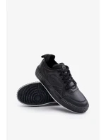 Pánské tenisky z eko kůže Big Star černé Pánské tenisky z eko kůže Big Star černé